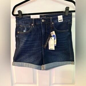 NWT Judy Blue Women's Cooling Tummy Control Shorts Size L JB150286